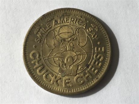 1983 Chuck E. Cheese Coin