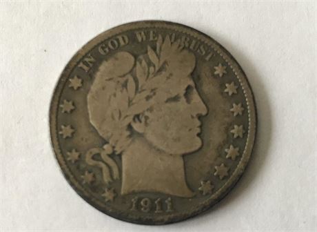 1911 US Half Dollar