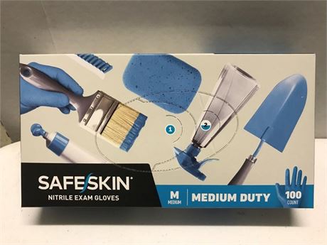 Box of Safeskin Nitrile Exam Gloves (#1)