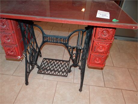 Singer Sewing Machine Base