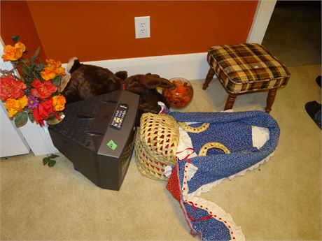 Footstool & more As a Lot