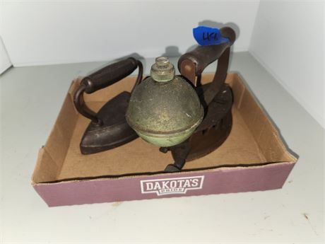 Vintage Irons. Made Of Cast Iron