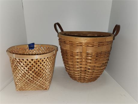 2 Large Baskets