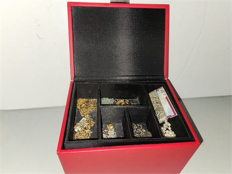 Jewelry Box & Jewelry