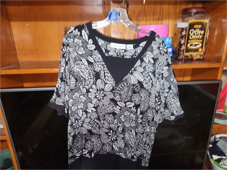 Sag Harbor Large Women's Print Top