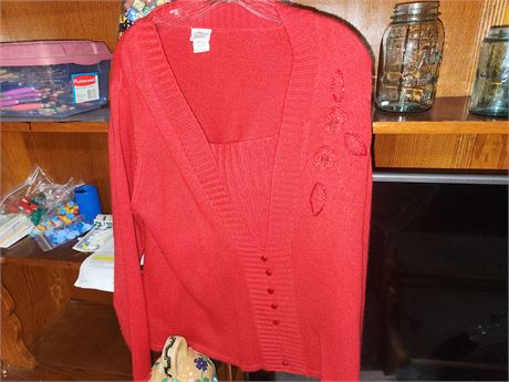 Large Red Sweater