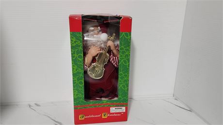 Traditional Christmas Motion & Music Santa
