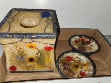 Soap Dishes & Tissue Cover