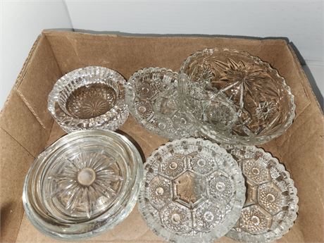 Lot Of Clear Glass