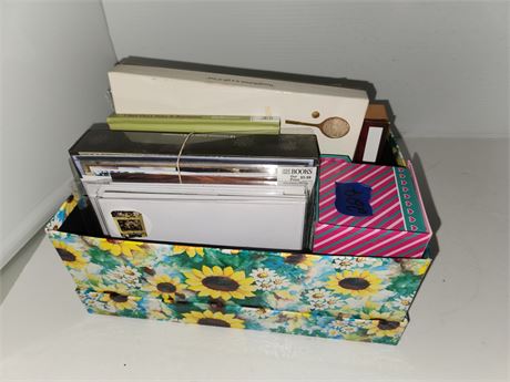 Box of new Unused Cards