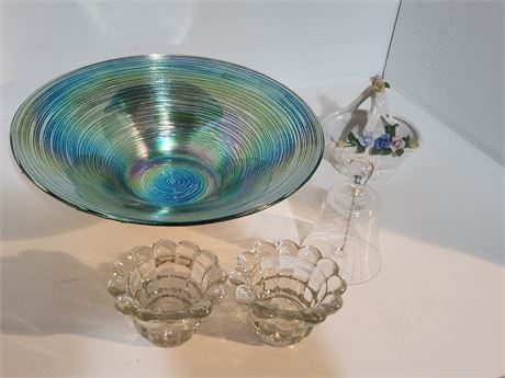 Lot Of Glassware