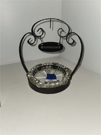 Vintage Ashtray & Ashtray Holder