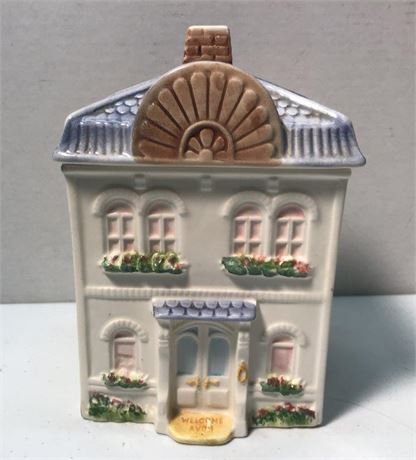 Townhouse Canister Collection Avon Cookie Jar
