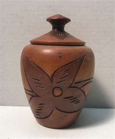 Wooden Vase