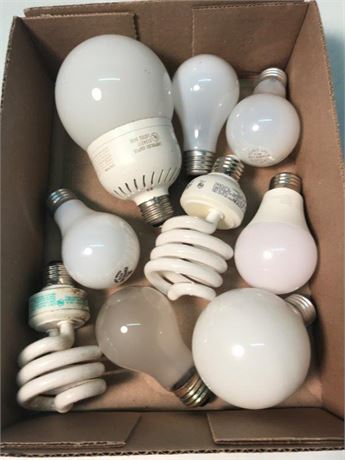Flat of Misc. Light Bulbs (#2)