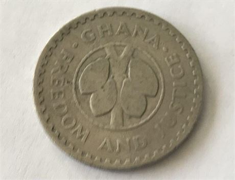 1967 Ghana 20 Pesewas