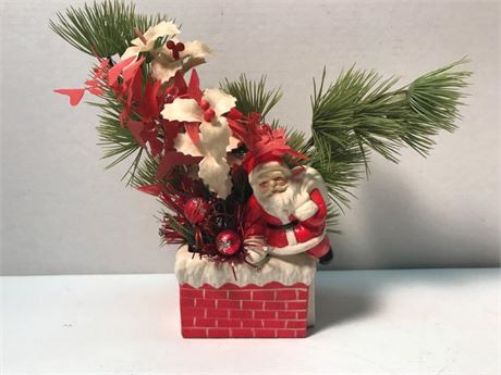 Santa in Chimney