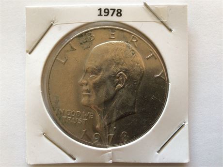 1978 Eisenhower One Dollar Coin