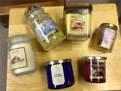 Christmas Candle Lot