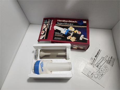 Hamilton Beach Cookie Press