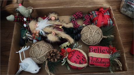 Lot Of Christmas Decorations