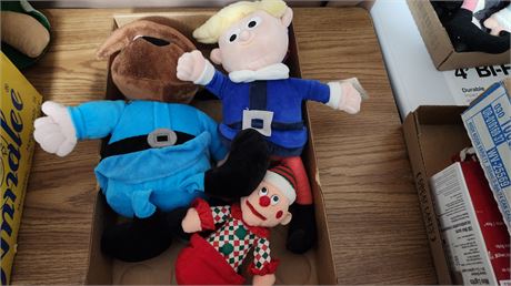 Lot Of Rudolph Collectable Plush Toys