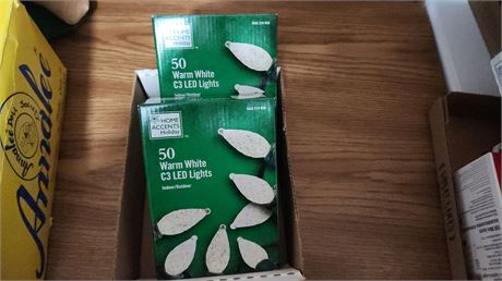Lot Of Clear New Christmas Lights