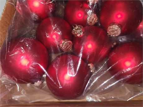 Glass Christmas Bulbs