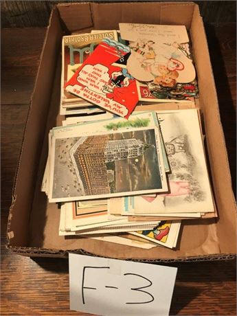 Flat of Vintage Post Cards