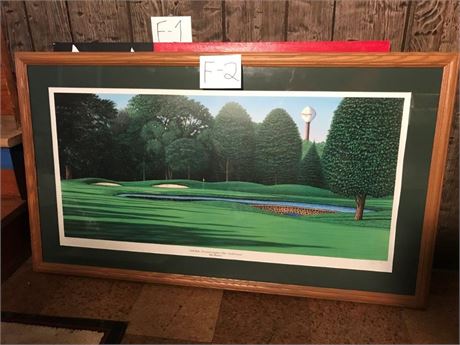 Firestone CC 16th Hole Art