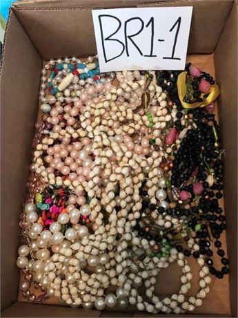 Flat of Costume Jewelry (#1)