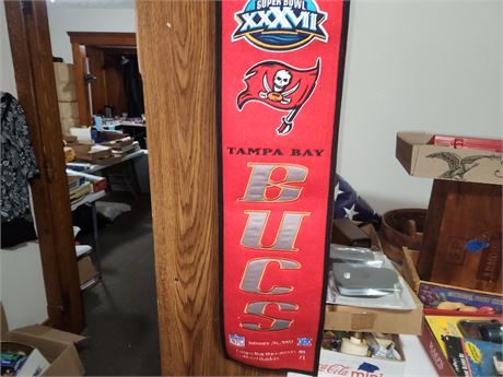 Super Bowl 37 Tampa Bay Flag