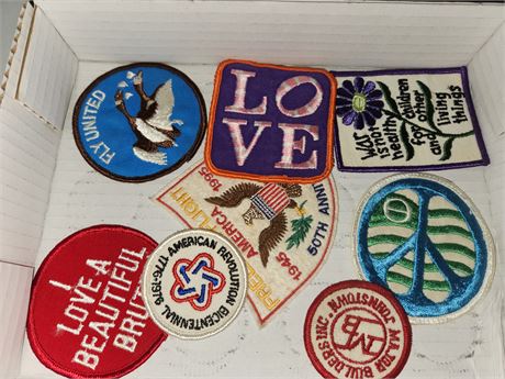 Assortment Of Sew On Patches