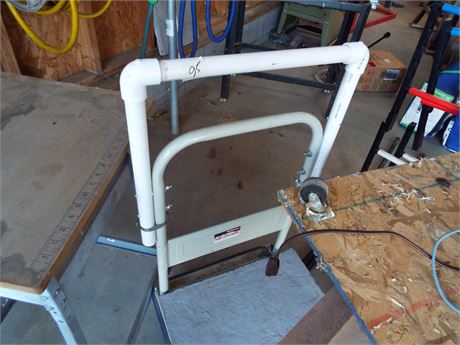 Pull Cart, Extension Cords, Table