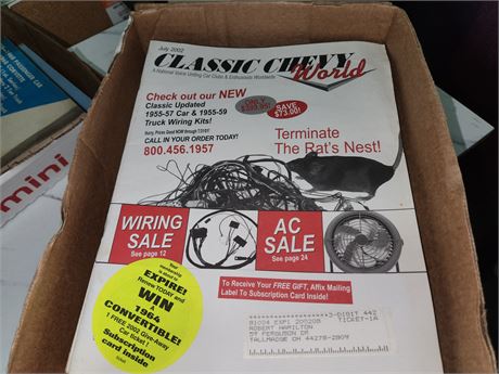 Classic Chevy World Magazines