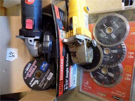 Drill Master Angle Grinder