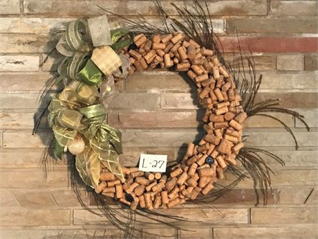 Cork Wreath