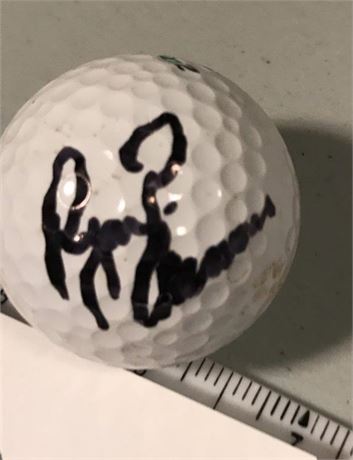 Signed Golf Ball