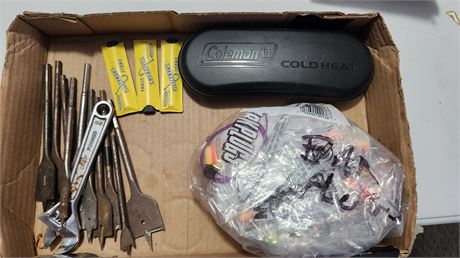 Coleman Cold/Heat & Ear Plugs & Tools & Fisherman stones