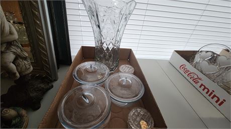 Lot Of Glassware