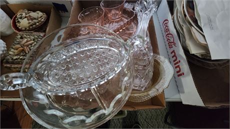 Lot Of Glassware