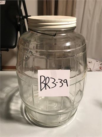 Large Glass Jar