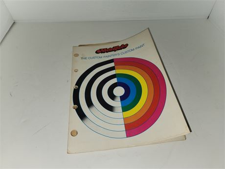 Metal Flake Paint Chart & Part Cataloges