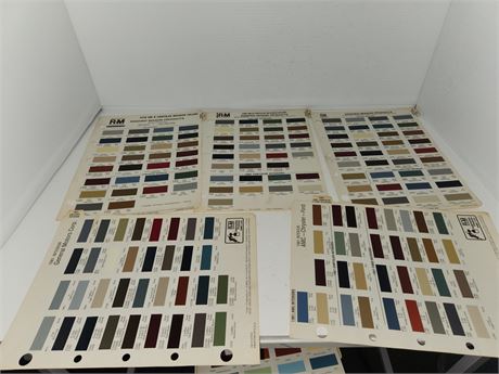 14 Pages Of Rinshed Mason company Paint Specs.