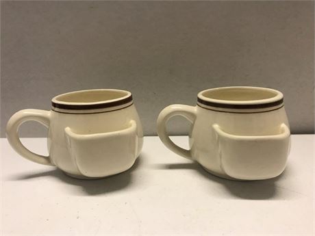 2 Shaving Cups