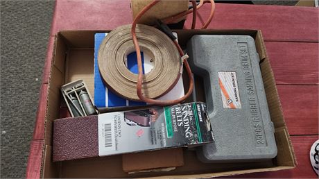 Knife Sharpener & Micro flame Torch & Misc. Hardware