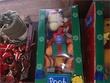 Animated Tiger Christmas Decoration.