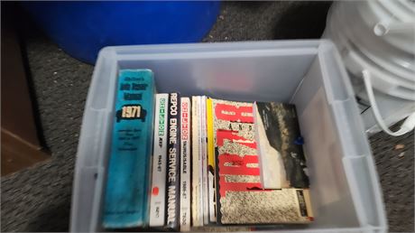 Lot Of Books & Car Cataloges