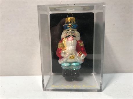 Hand Crafted Glass Ornament