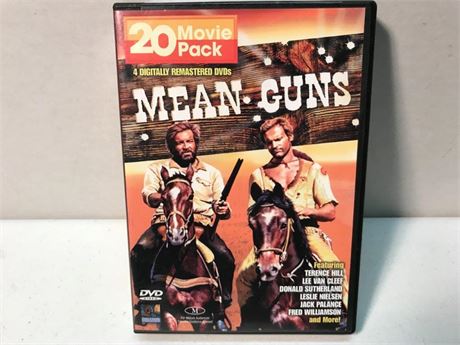 Mean Guns 20 Movie Pack DVD